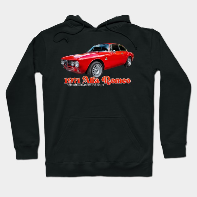 1971 Alfa Romeo 1750 GTV Hardtop Coupe Hoodie by Gestalt Imagery